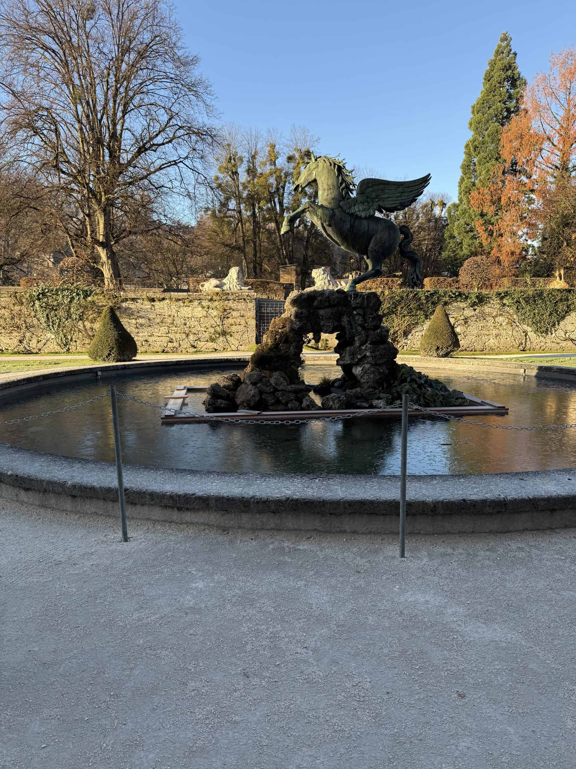 Pegasus Fountain, Sound of Music tour Salzburg, Austria 