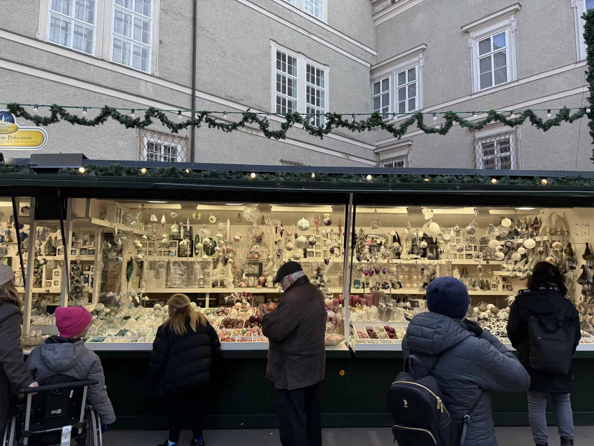 Salzburg Christmas Market. Salzburg, Austria 