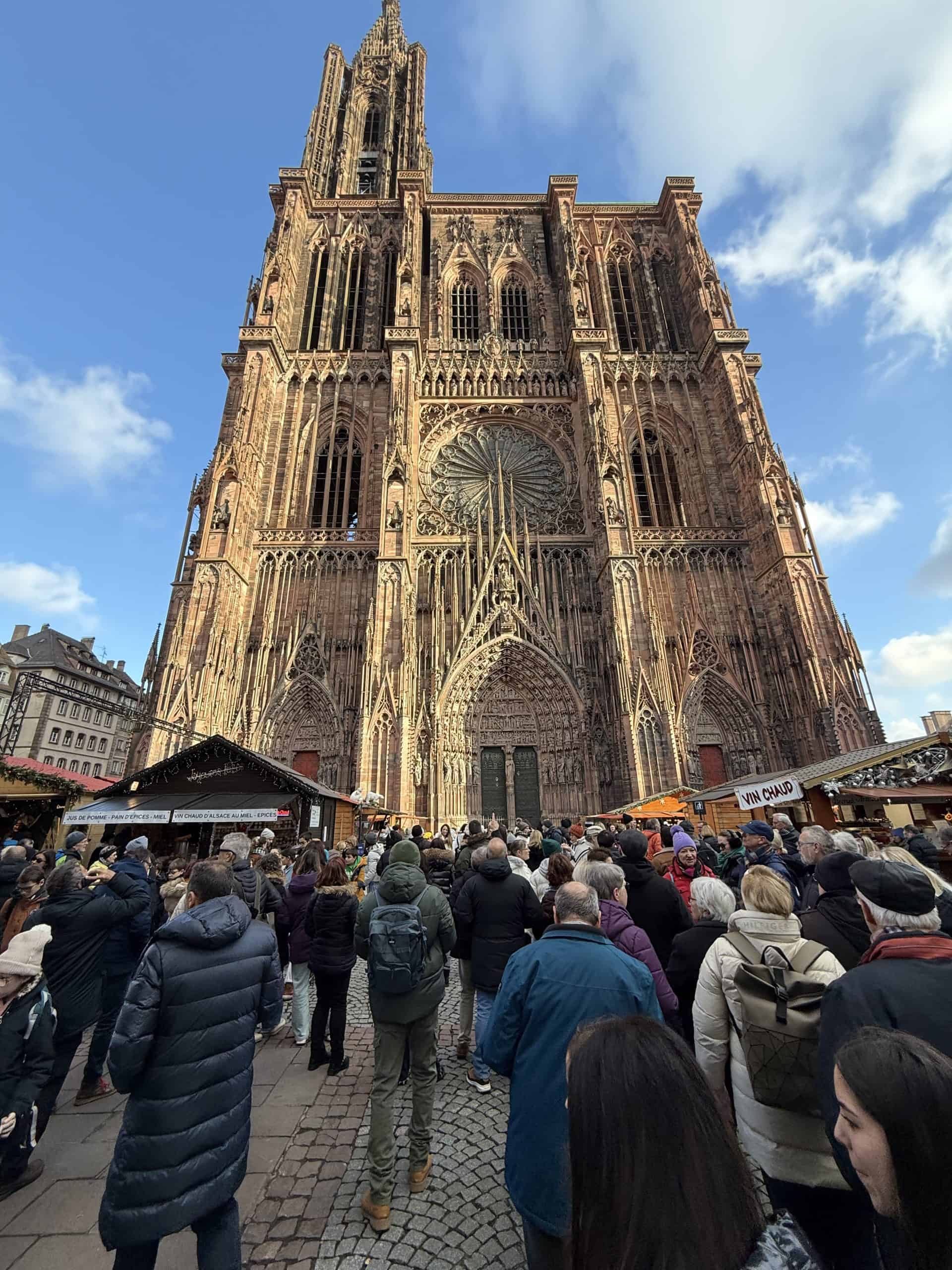 Strasbourg France Cathedral Exterior