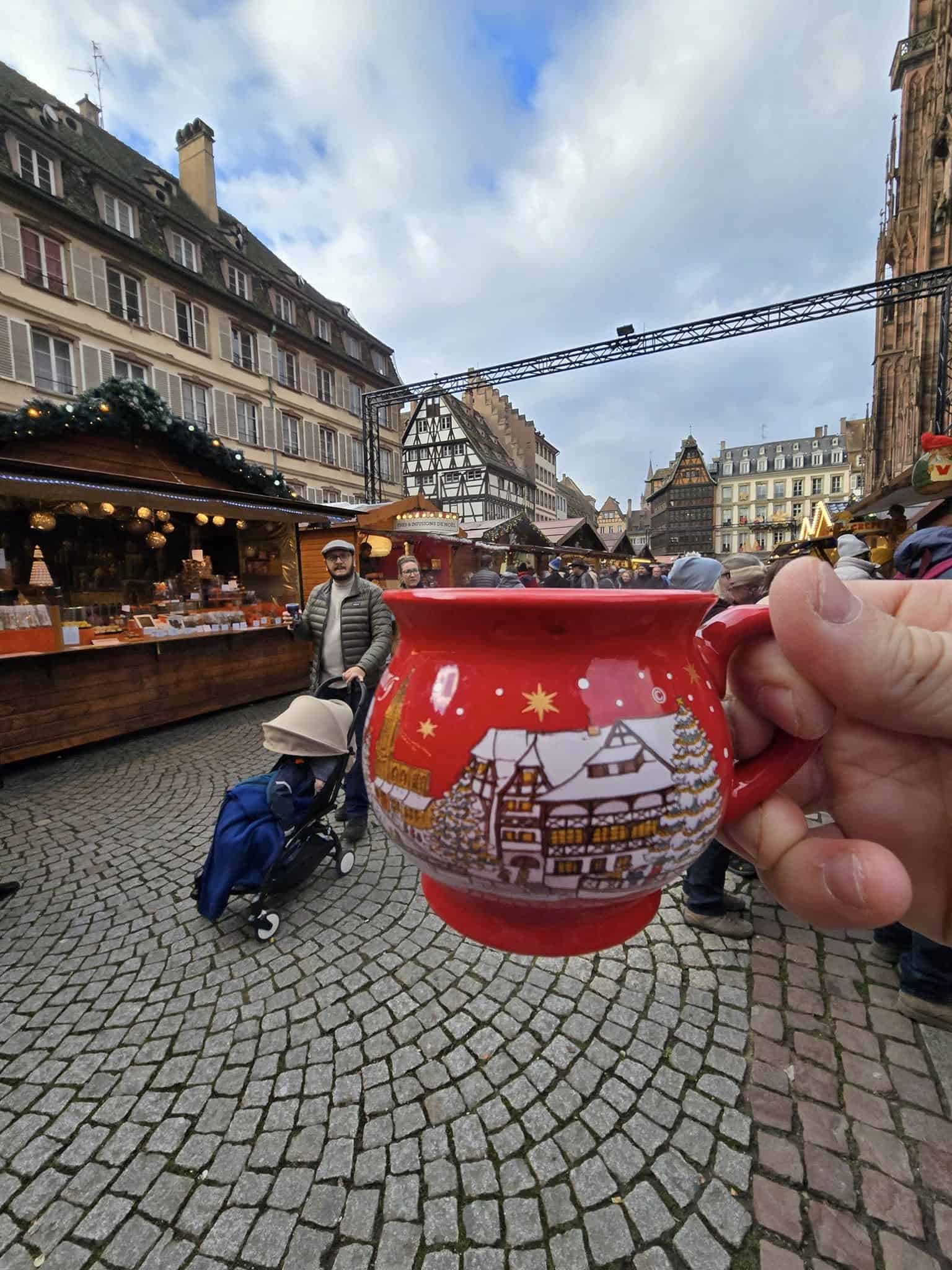 Strasbourg France Christmas Market Mug