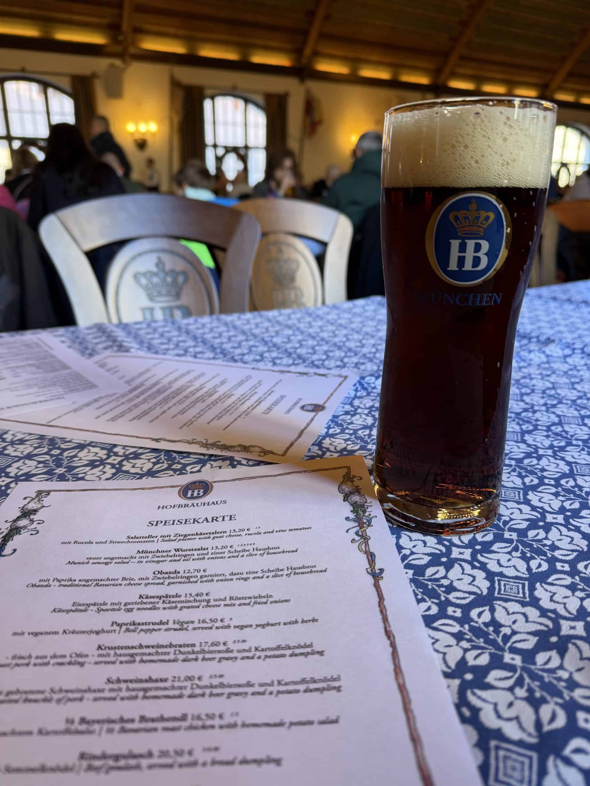 hofbrauhaus munich beer hall photo of beer