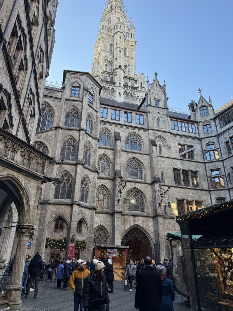 Smaller Christmas market near Marienplatz Christmas Market Munich Germany