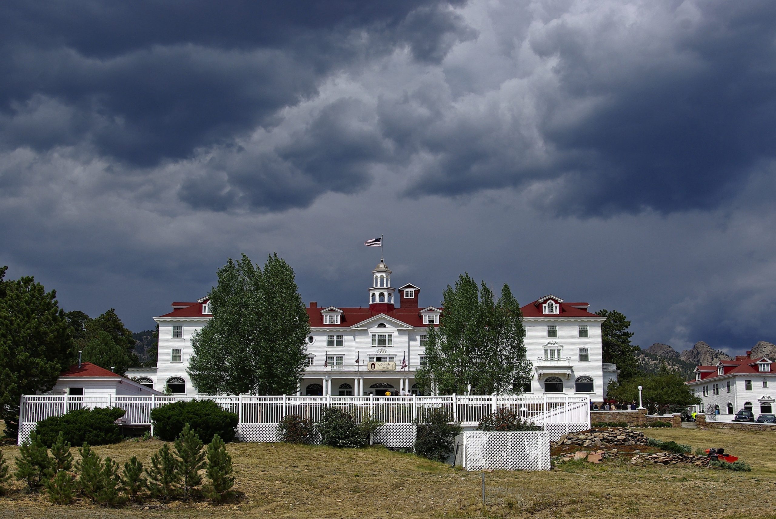 Historic Stanley Hotel in Estes Park, Colorado.