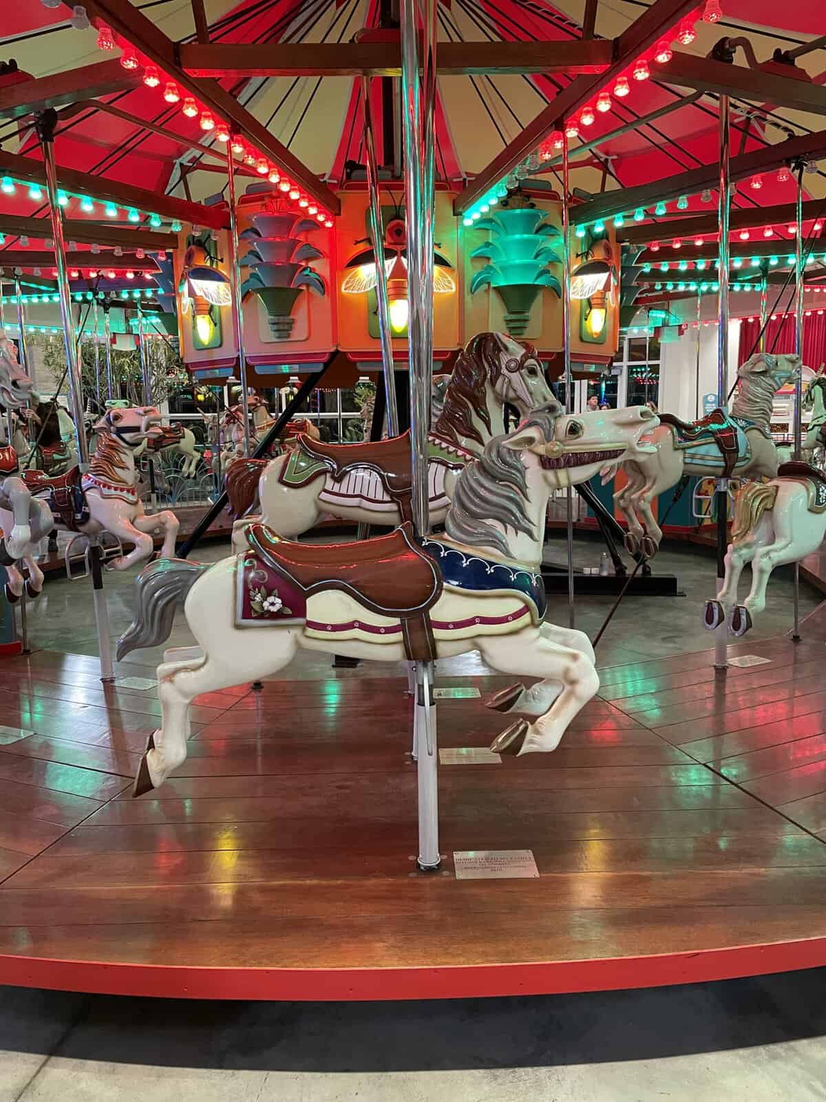 Historic Khicha Family Carousel at Botanica Wichita